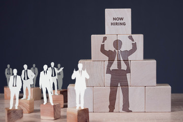 Business, Technology, Internet and network concept. Concept meaning finding evaluating working...
