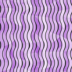 abstract curves seamless pattern with grunge effect