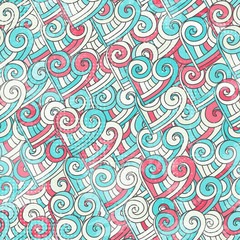 abstract valentine seamless pattern with grunge effect