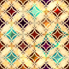 abstract vintage star seamless