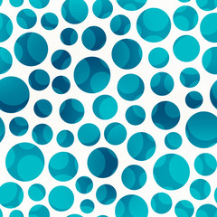blue circle seamless texture