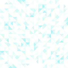 blue crystal seamless pattern