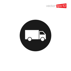 Truck Delivery Icon Design Illustration