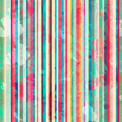 colored lines seamless pattern with blots effect