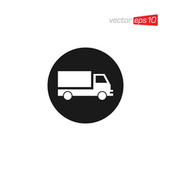 Truck Delivery Icon Design Illustration