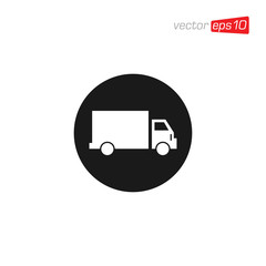 Truck Delivery Icon Design Illustration
