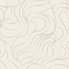 Fototapeta premium hair seamless pattern