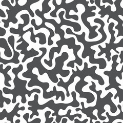 monochrome blots seamless pattern