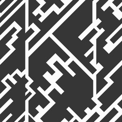 monochrome circuit seamless texture