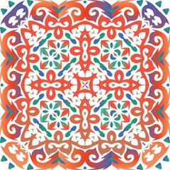 Traditional ornate mexican talavera.