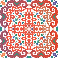 Decorative color ceramic talavera tiles.