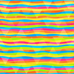 rainbow lines seamless pattern
