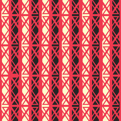 red ancient seamless pattern