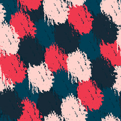 seamless pattern with paint effect