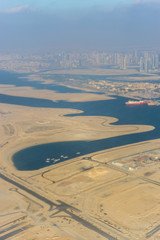 Dubai Emirates, a view of a mountain