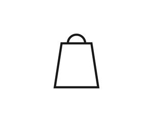 Bag Shop Icon Design Vector