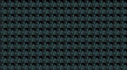 Seamless pattern of dark-greed pyramids. Vector illustration