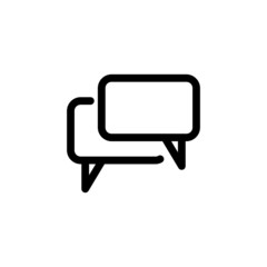 Naklejka premium Comments. SEO Icon Set. Search Engine Optimization Icon