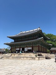 Changdeokgung Palace in Seoul city
