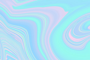 Obraz premium Abstract Natural Luxury marble texture. Wonderful background in Holographic Foil. Digital art. Marbleized effect.