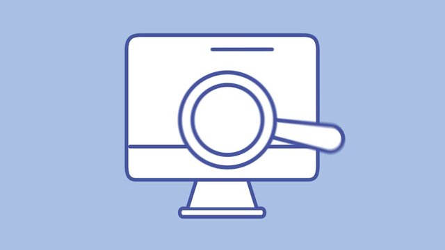 Search line icon on the Alpha Channel