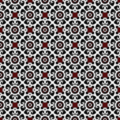 Abstract geometric seamless pattern