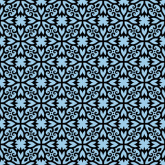 Abstract geometric seamless pattern