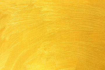 cement wall gold painted texture abstract background