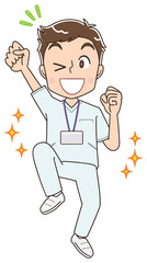 看護師 男 ナース マンガ イラスト