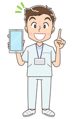 看護師 男 ナース マンガ イラスト