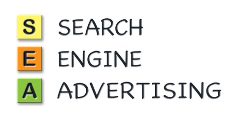 SEA initials in colored 3d cubes with meaning