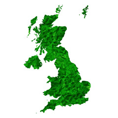 Obraz premium イギリス 地図 国 アイコン