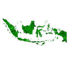 インドネシア　地図　国　アイコン