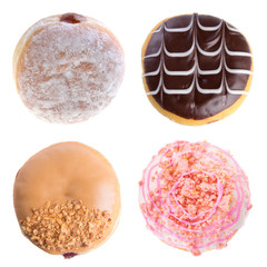 donut or donut isolated on white background new.