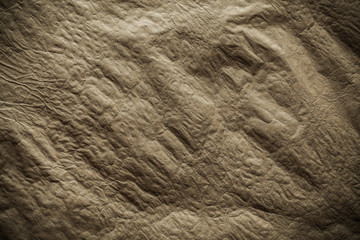 vintage crumpled paper texture close up
