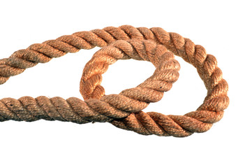 rope isolated on white background