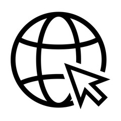 globe icon design vector logo template EPS 10