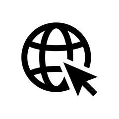 globe icon design vector logo template EPS 10