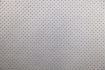 Leather background of modern car perforated leather seat part