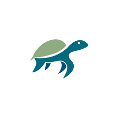 Turtle logo vector icon