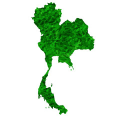 タイ　地図　国　アイコン