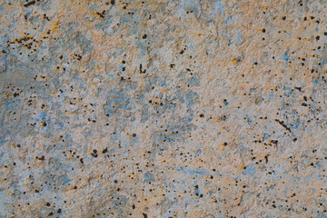 Natural weathered texture background combined with iron plate and cement. Weathered texture element.