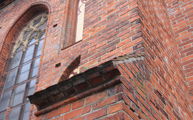 The architecture of the church of the Middle Ages.