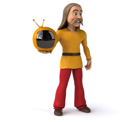 Fun gaulois - 3D Illustration