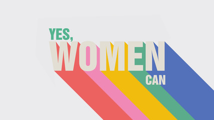 logo animation, theme rights for women and sexual freedom