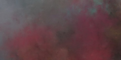 abstract painted artistic decorative horizontal background header with old mauve, old lavender and gray gray color