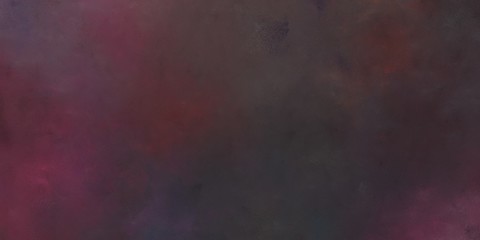 abstract painted artistic decorative horizontal background texture with very dark magenta, old mauve and very dark blue color