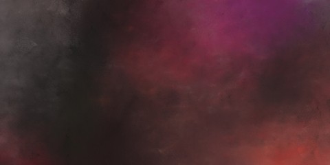 Obraz premium abstract painted artistic antique horizontal background banner with very dark magenta, dark moderate pink and sienna color