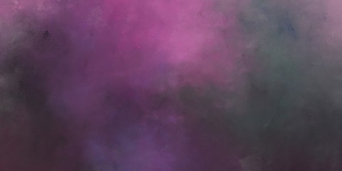 abstract painted artistic antique horizontal texture with old mauve, antique fuchsia and dim gray color