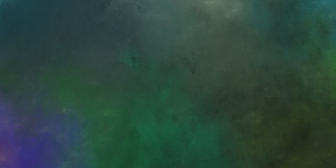 abstract painted artistic decorative horizontal background with dark slate gray, dark slate blue and dim gray color
